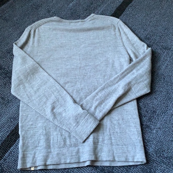 🩶CALVIN KLEIN Italian Yarn Grey Sweater - Picture 6 of 8